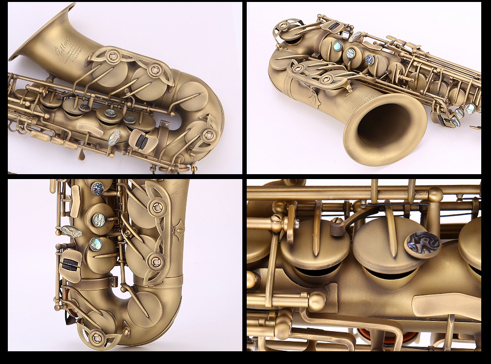 562AS仿古青銅中音薩克斯高清細節圖